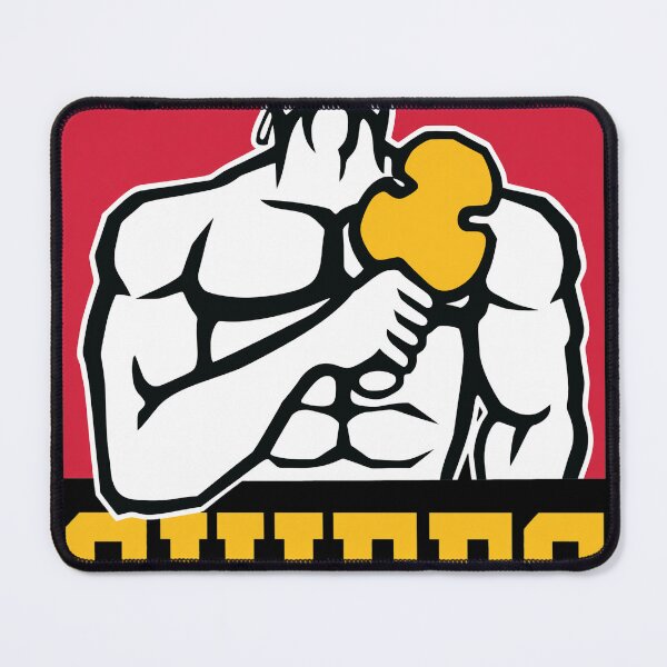 Item preview, Chiefs Muscular Figure Yellow Object Design designed and sold by CHARLESMCCLAREN.