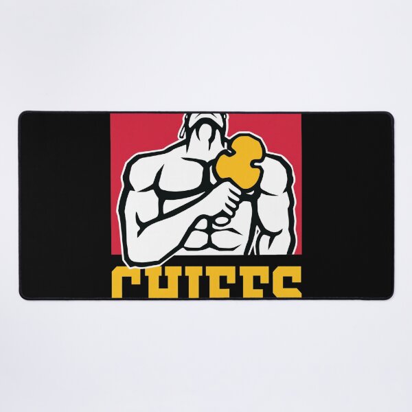 Item preview, Chiefs Muscular Figure Yellow Object Design designed and sold by CHARLESMCCLAREN.