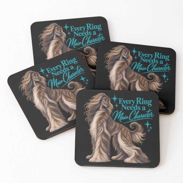 Item preview, Afghan Hound main character designed and sold by Dymondebrand.