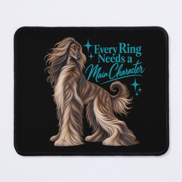 Item preview, Afghan Hound main character designed and sold by Dymondebrand.