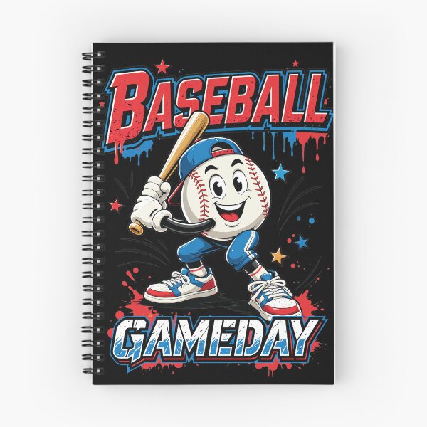 Item preview, Baseball Gameday Cartoon Character designed and sold by CHARLESMCCLAREN.