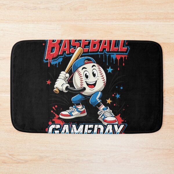 Artikelvorschau, Baseball-Spieltag-Zeichentrickfigur entworfen und verkauft von CHARLESMCCLAREN.