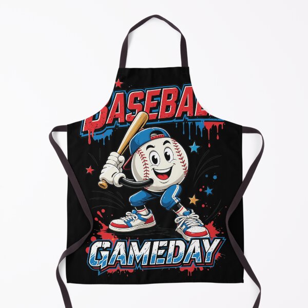 Item preview, Baseball Gameday Cartoon Character designed and sold by CHARLESMCCLAREN.