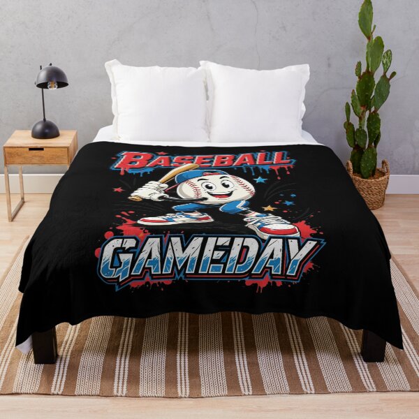 Item preview, Baseball Gameday Cartoon Character designed and sold by CHARLESMCCLAREN.