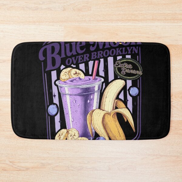 Item preview, Blue Moon Over Brooklyn Banana Drink Illustration designed and sold by CHARLESMCCLAREN.