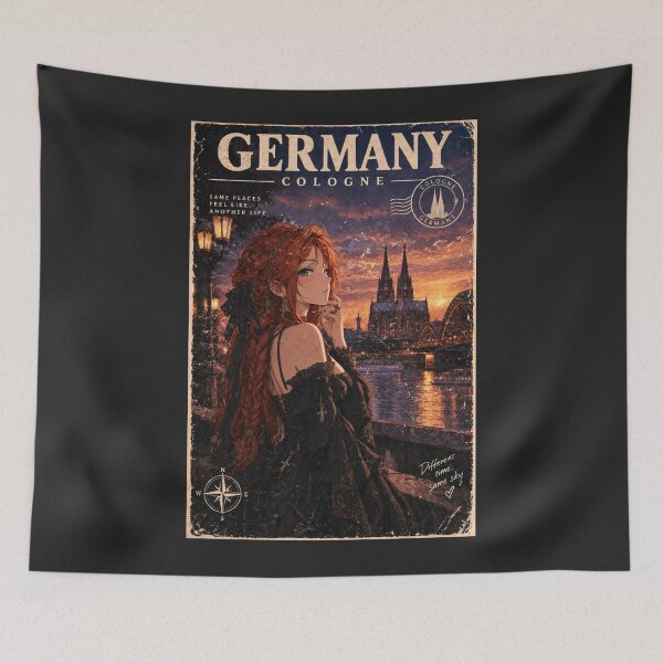 Item preview, GERMANY COLOGNE  Redhead Knight Time Traveler  designed and sold by DibujandoPorfa.