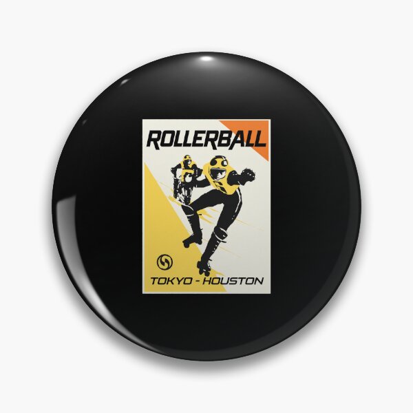 Artikelvorschau, Rollerball Tokyo Houston Retro-Sportposter-Kunst entworfen und verkauft von CHARLESMCCLAREN.