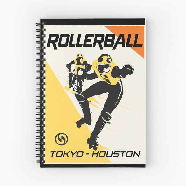 Item preview, Rollerball Tokyo Houston Retro Sports Poster Art designed and sold by CHARLESMCCLAREN.