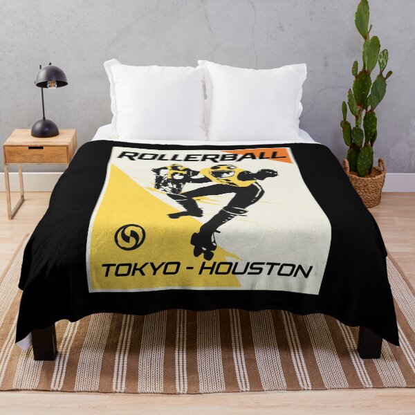 Item preview, Rollerball Tokyo Houston Retro Sports Poster Art designed and sold by CHARLESMCCLAREN.