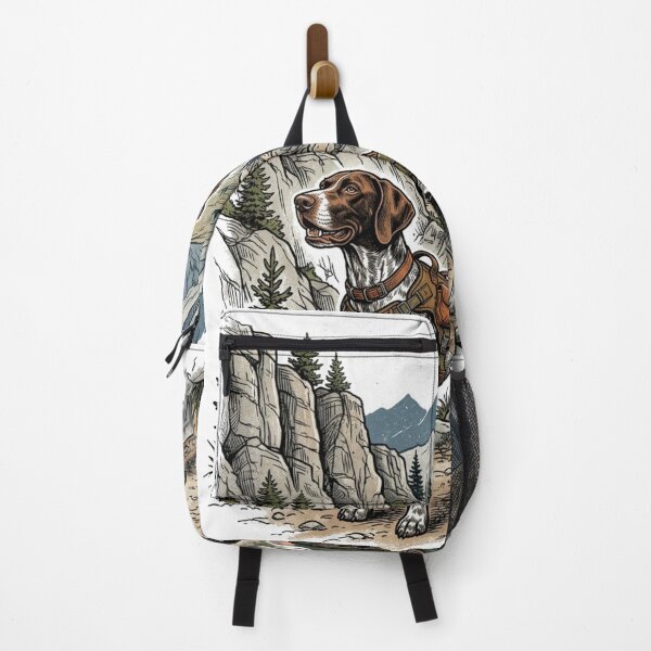 Item preview, Adventure Dog Backpacker designed and sold by meghnad.