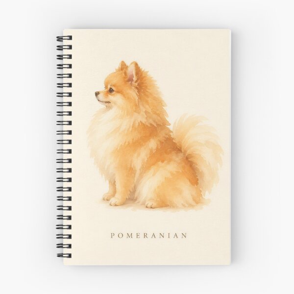 Item preview, Pomeranian Watercolor Portrait | Minimalist Dog Breed Wall Art | Pet Lover Gift designed and sold by FixationStudio.