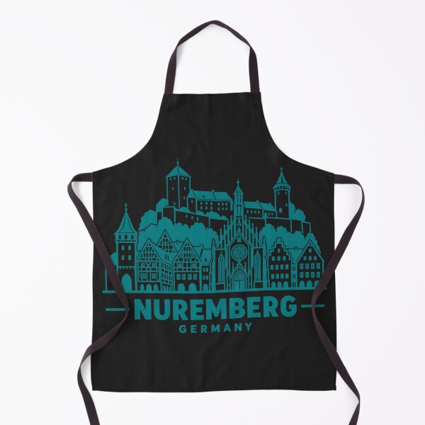 Item preview, Nuremberg Germany Line Art Skyline Poster designed and sold by CMYKStudio.