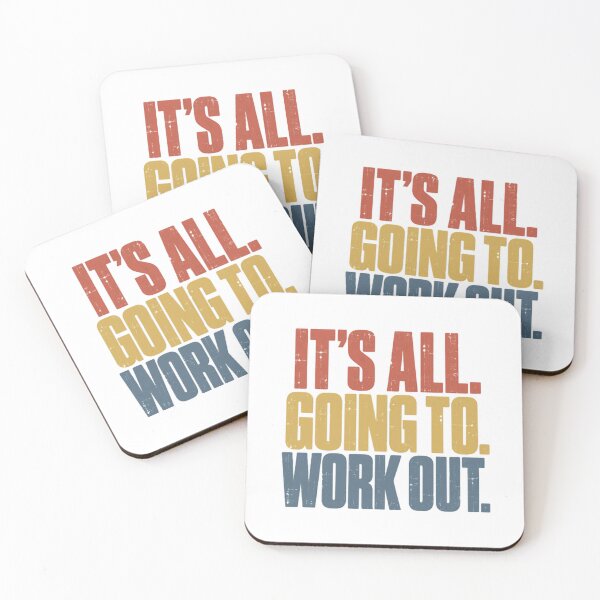 Item preview, It's All. Going To. Work Out. Motivational Positive Affirmation Mindset designed and sold by RetroMini2026.
