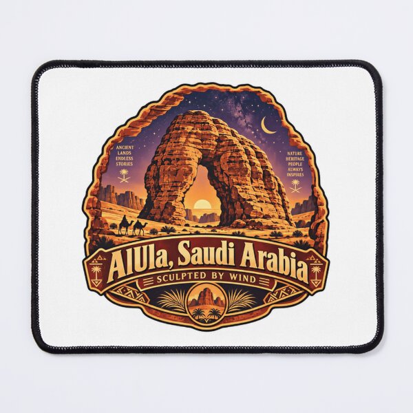 Item preview, AlUla Saudi Arabia Ancient Lands Natural Heritage designed and sold by Star3NowForMe.