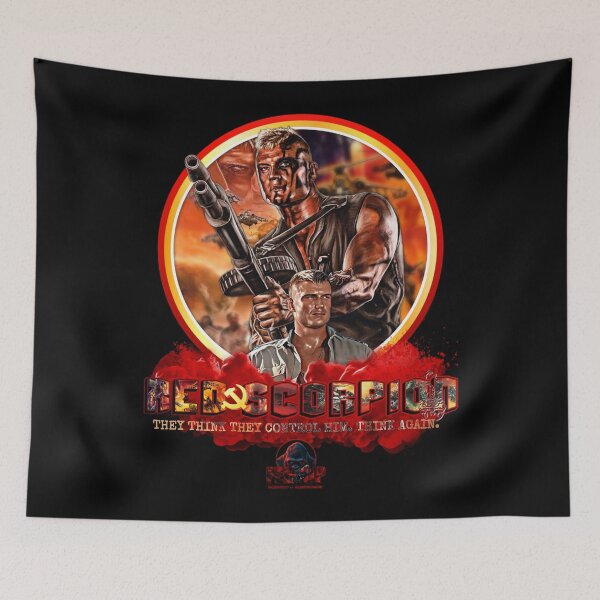 Item preview, Red Scorpion 1989 designed and sold by Fed Up Design & Creation.