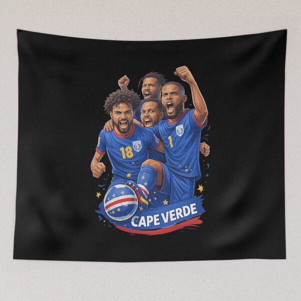 Item preview, Cape Verde Victory Soccer Celebration designed and sold by CHARLESMCCLAREN.