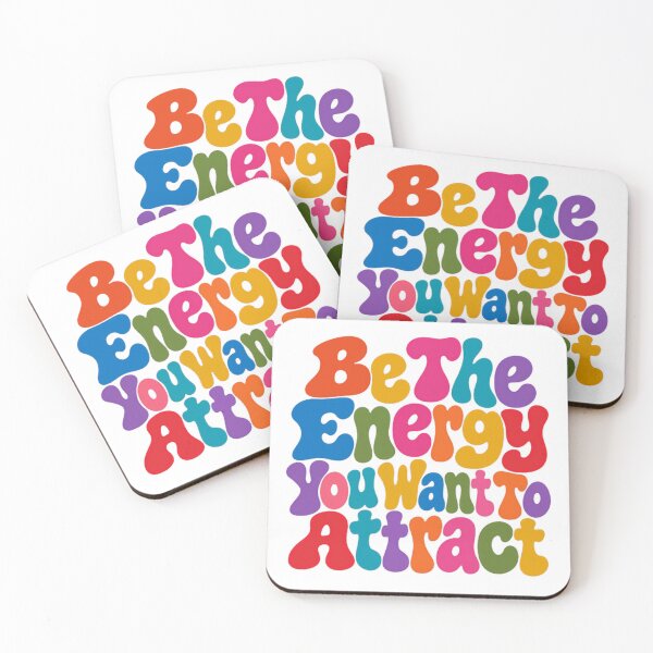 Item preview, Be The Energy You Want To Attract Manifestation Law Of Attraction Positive Affirmation designed and sold by JonesFlora2025.