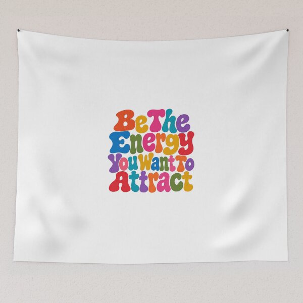 Item preview, Be The Energy You Want To Attract Manifestation Law Of Attraction Positive Affirmation designed and sold by JonesFlora2025.