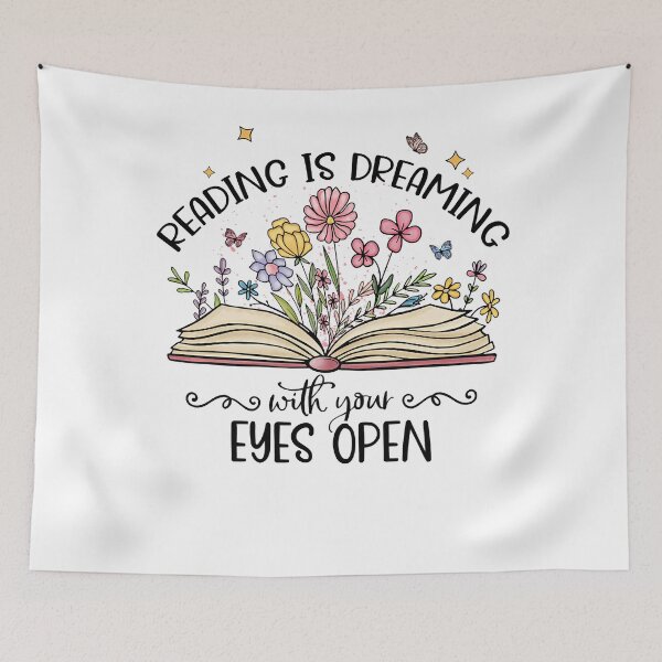 Item preview, Teacher Books Reading Is Dreaming With Your Eyes Open Women designed and sold by CassandreShan.