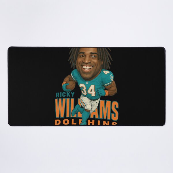 Item preview, Ricky Williams Caricature Dolphins Runner 34 Art designed and sold by CHARLESMCCLAREN.