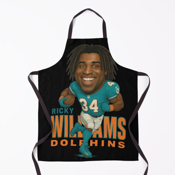 Item preview, Ricky Williams Caricature Dolphins Runner 34 Art designed and sold by CHARLESMCCLAREN.
