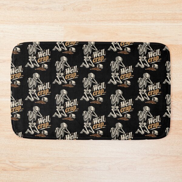 Item preview, Spilled Coffee Funny Skeleton Morning Despair Retro Design designed and sold by RamonaTeal.