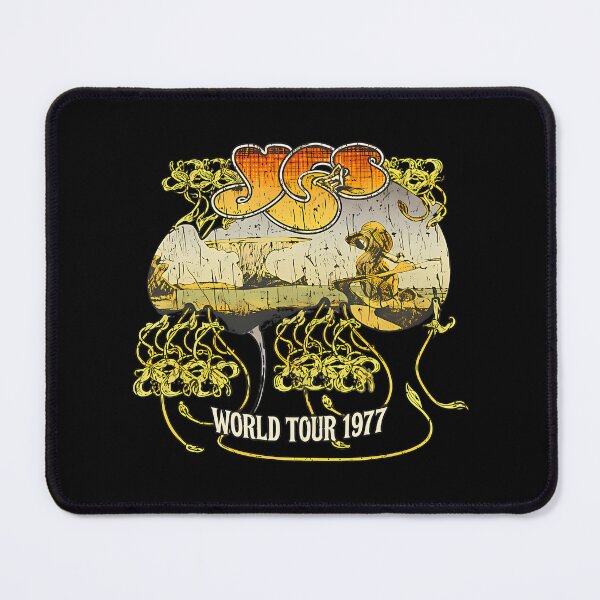 Item preview, Yes World Tour 1977 Distressed Rock designed and sold by Denise Pereira.