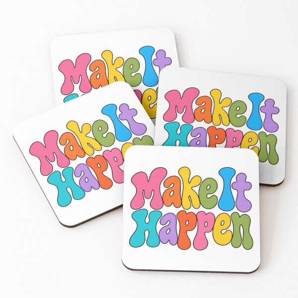 Item preview, Make It Happen Inspirational Motivation for Goal Setters designed and sold by HumansStuck12.