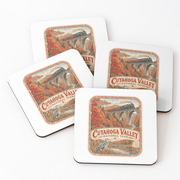Item preview, Cuyahoga Valley National Park Ohio Autumn Train Heron Nature Traveler designed and sold by Star3NowForMe.