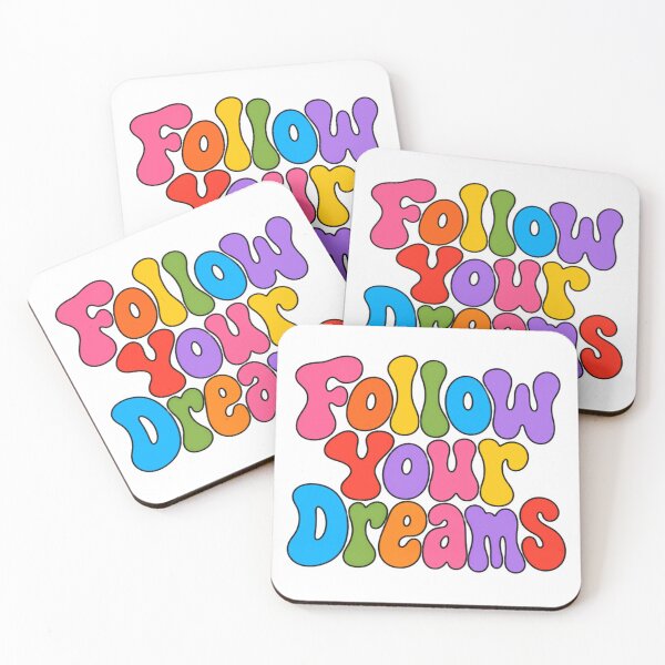 Item preview, Follow Your Dreams Motivational Inspirational Dreamer Optimist designed and sold by HumansStuck12.