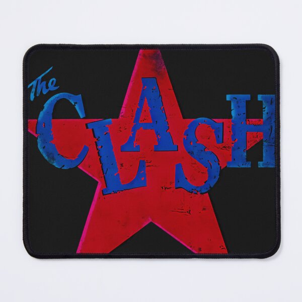 Item preview, The Clash Distressed Offset Star Graphic designed and sold by moonlitheavens.