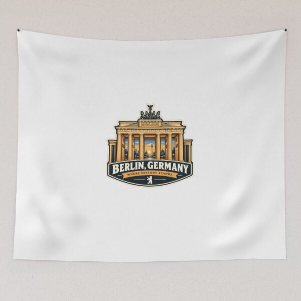 Item preview, Berlin Germany Where History Stands German History European Travel Souvenir designed and sold by Star3NowForMe.