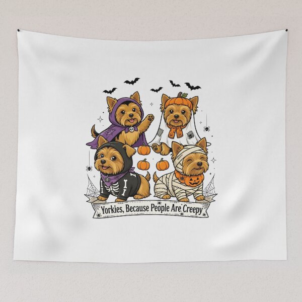 Item preview, Yorkies Halloween Costume Funny Dog Lover Gift designed and sold by OlyvieArt.