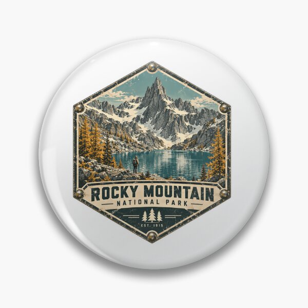 Item preview, Rocky Mountain National Park Est. 1915 National Park Mountain Hiking Outdoors Traveler Souvenir designed and sold by Simsimah26Parks.