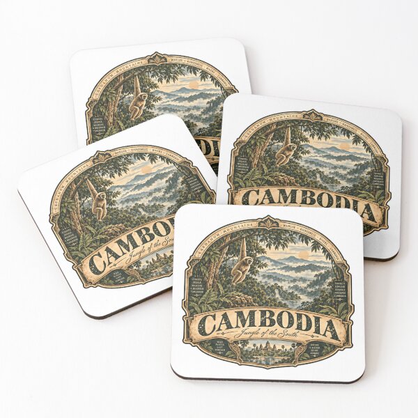 Item preview, Cambodia Jungle Of The South Southeast Asia Travel Wildlife designed and sold by Star3NowForMe.
