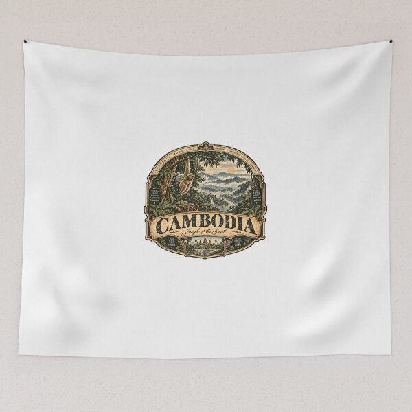 Item preview, Cambodia Jungle Of The South Southeast Asia Travel Wildlife designed and sold by Star3NowForMe.