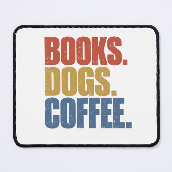 Item preview, Books Dogs Coffee Book Lover Dog Owner Coffee Drinker Reading Canine Lifestyle designed and sold by RetroMini2026.