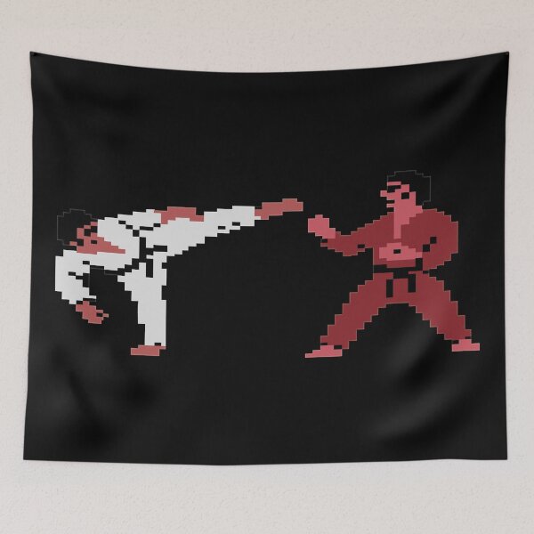 Item preview, International karate_white and red man designed and sold by AlienAardvark.