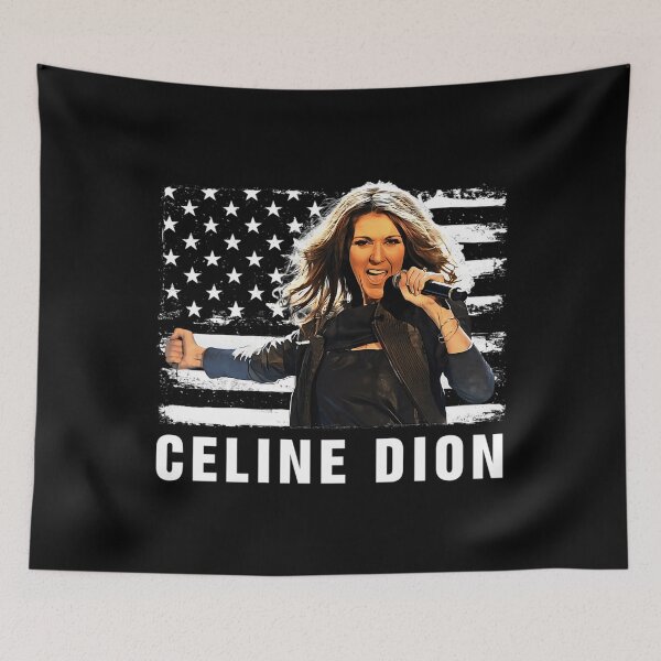 Item preview, Celine Dion American Flag Gift For Fans designed and sold by Nadatantawy412.