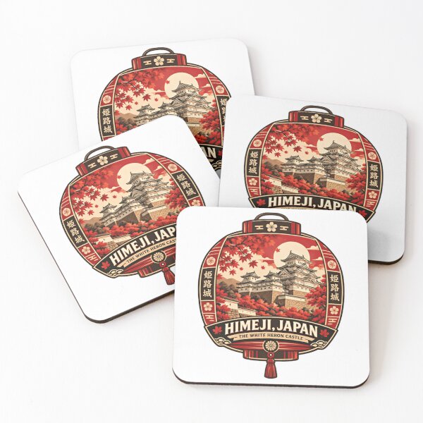 Item preview, Himeji, Japan The White Heron Castle Japanese Landmark Travel Souvenir designed and sold by Simsimah26Parks.