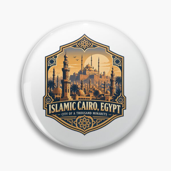 Item preview, Islamic Cairo, Egypt City Of A Thousand Minarets Egyptian Travel Souvenir designed and sold by Simsimah26Parks.