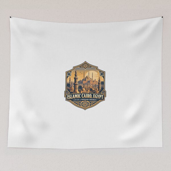 Item preview, Islamic Cairo, Egypt City Of A Thousand Minarets Egyptian Travel Souvenir designed and sold by Simsimah26Parks.