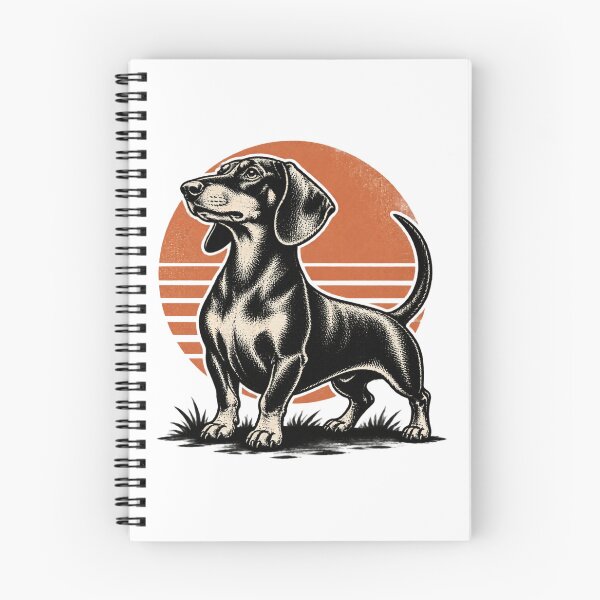 Item preview, Cute Dachshund Illustration Design for Dog Lovers and Pet Enthusiasts designed and sold by Piiouf.
