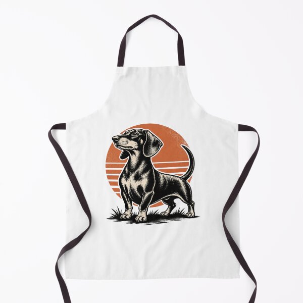 Item preview, Cute Dachshund Illustration Design for Dog Lovers and Pet Enthusiasts designed and sold by Piiouf.