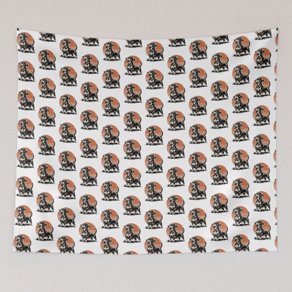 Item preview, Cute Dachshund Illustration Design for Dog Lovers and Pet Enthusiasts designed and sold by Piiouf.