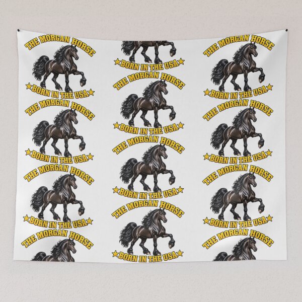 Item preview, The Morgan Horse Born In The USA designed and sold by LnsCreations.