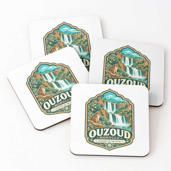 Item preview, Ouzoud Morocco Cascades Of The Atlas Travel Destination Monkey Waterfall designed and sold by Star3NowForMe.