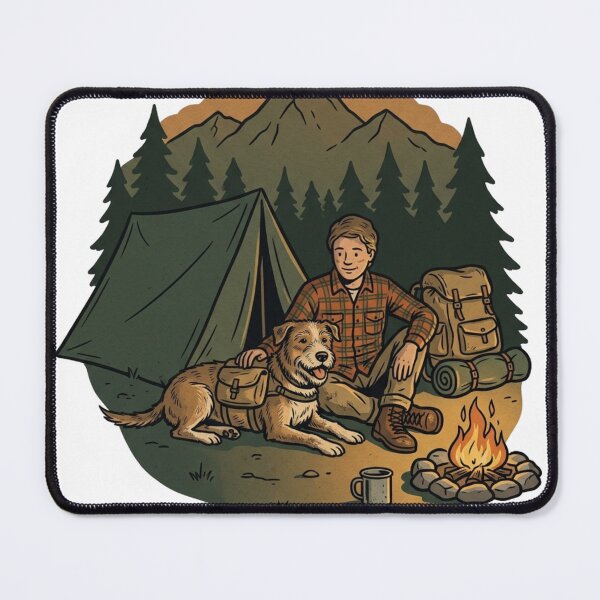Item preview, Campfire Adventures With My Dog designed and sold by meghnad.