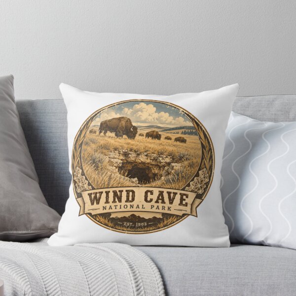 Item preview, Wind Cave National Park Est 1903 South Dakota Bison Wildlife Nature Explorer designed and sold by Simsimah26Parks.