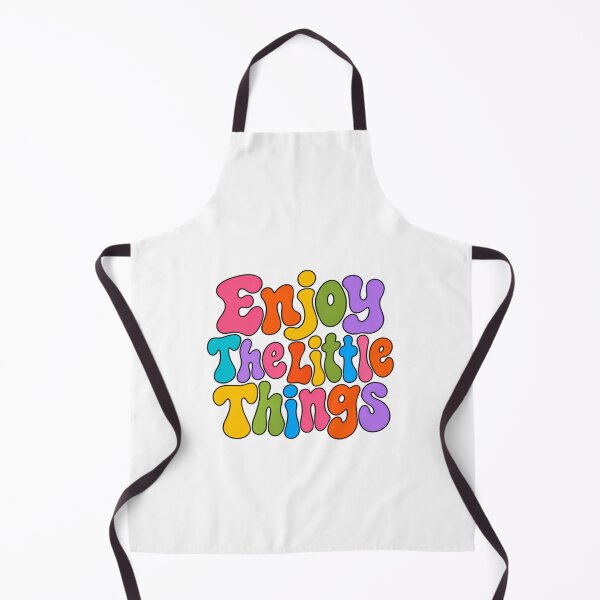 Item preview, Enjoy The Little Things Positive Motivational Happiness Mindfulness Quote designed and sold by HumansStuck12.